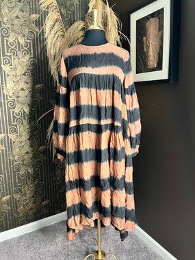 Anthropologie Norblack Norwhite Euphrates tunic dress